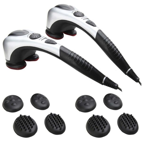 SOGA 2X Deluxe Handheld Percussion Soothing Body Massager, health & beauty > personal care > massagers, , , , ,  - NZ DEPOT 1