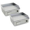 SOGA 2X Electric Stainless Steel Flat Griddle Grill BBQ Hot Plate 2200W, Home & Living>Kitchen & Dining>Cookware>Griddles & Grill Pans, , , , ,  - NZ DEPOT 1