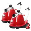 SOGA 2X Garment Steamer Portable Cleaner Steam Iron Red, Electronics & Appliances>Appliances>Small Home Appliances>Irons & Steam Stations>Garment Steamers, , , , ,  - NZ DEPOT 1