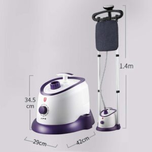 SOGA 2X Garment Steamer Vertical Twin Pole Clothes 1700ml 1800w Professional Steaming Kit Purple, Electronics & Appliances, Appliances, Small Home Appliances, Irons & Steam Stations, Garment Steamers,  - NZ DEPOT 2