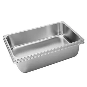 Buy SOGA 2X Gastronorm GN Pan Full Size 1/1 GN Pan 15cm Deep Stainless Steel Tray Online - Home & Living/Kitchen & Dining/Bakeware/Baking Trays - 1 - NZ Depot Free Shipping