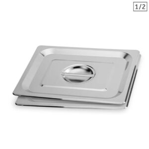 SOGA 2X Gastronorm GN Pan Lid Full Size 1/2 Stainless Steel Tray Top Cover, Home & Living, Kitchen & Dining, Bakeware, Baking Trays, ,  - NZ DEPOT 1