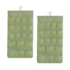 SOGA 2X Green Double Sided Hanging Storage Bag Underwear Bra Socks Mesh Pocket Hanger Home Organiser, Furniture, Storage & Shelving, Home Storage, , ,  - NZ DEPOT 1