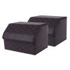 SOGA 2X Leather Car Boot Collapsible Foldable Trunk Cargo Organizer Portable Storage Box Black/Red Stitch Medium, Garden, Tools & Hardware>Automotive Parts & Accessories>Accessories & Car Care>Interior Accessories, , , , ,  - NZ DEPOT 1