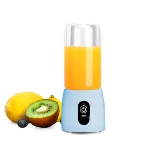 Buy SOGA 2X Portable Mini USB Rechargeable Handheld Juice Extractor Fruit Mixer Juicer Blue Online - electronics & appliances > appliances > small kitchen appliances > coffee machines & beverages > juicers - 2 - NZ Depot Free Shipping
