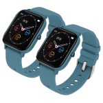 SOGA 2X Waterproof Fitness Smart Wrist Watch Heart Rate Monitor Tracker P8 Blue, Electronics & Appliances>Wearable Technology>Watches, , , , ,  - NZ DEPOT 1