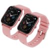 SOGA 2X Waterproof Fitness Smart Wrist Watch Heart Rate Monitor Tracker P8 Pink, Electronics & Appliances>Wearable Technology>Watches, , , , ,  - NZ DEPOT 1