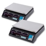 SOGA 2x Digital Commercial Kitchen Scales Shop Electronic Weight Scale Food 40kg/5g, home & living > kitchen & dining > kitchen tools & utensils > kitchen scales, , , , ,  - NZ DEPOT 1