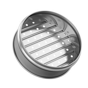 Buy SOGA 3 Tier 22cm Stainless Steel Steamers With Lid Work inside of Basket Pot Steamers Online - home & living / kitchen & dining / cookware / steamers - 2 - NZ Depot Free Shipping