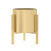 SOGA 30CM Gold Metal Plant Stand with Flower Pot Holder Corner Shelving Rack Indoor Display, Home & Living>Home Decor>Indoor Pots, Planters and Plant Stands, , , , ,  - NZ DEPOT 1