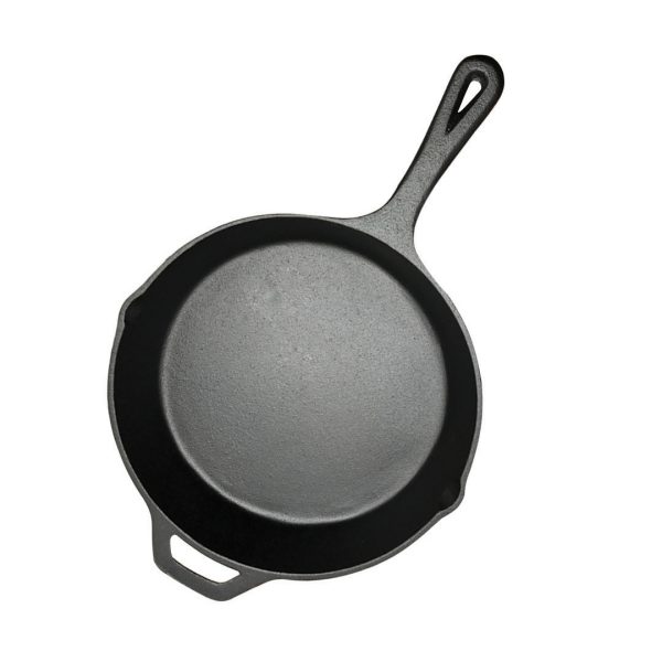 Soga 30Cm Round Cast Iron Frying Pan Skillet Steak Sizzle Platter With Helper Handle, Home &Amp; Living, Kitchen &Amp; Dining, Cookware, Frying Pans,  - Nz Depot 1