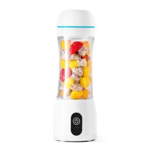 SOGA 380ml Portable Mini USB Rechargeable Handheld Fruit Mixer Juicer White, electronics & appliances > appliances > small kitchen appliances > coffee machines & beverages > juicers, , , , ,  - NZ DEPOT 1