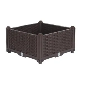 Buy SOGA 40cm Raised Planter Box Vegetable Herb Flower Outdoor Plastic Plants Garden Bed Online - Garden, Tools & Hardware/Gardening & Lawn Care/Pots, Planters & Container Accessories - 1 - NZ Depot Free Shipping