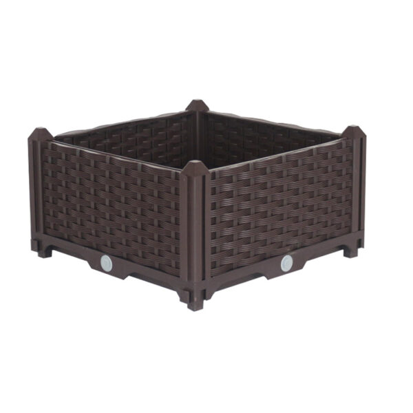 SOGA 40cm Raised Planter Box Vegetable Herb Flower Outdoor Plastic Plants Garden Bed, Garden, Tools & Hardware>Gardening & Lawn Care>Pots, Planters & Container Accessories, , , , ,  - NZ DEPOT 1