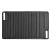 SOGA 45cm Rectangular Cast Iron Portable Fry BBQ Grill Plate Cooking Pan Tray with Handle, Home & Living, Kitchen & Dining, Cookware, Frying Pans, ,  - NZ DEPOT 1