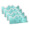 SOGA 4X 120cm Light Blue Princess Bed Pillow Headboard Backrest Bedside Tatami Sofa Cushion with Ruffle Lace Home Decor, Furniture>Living Room Furniture>Occasional Chairs, , , , ,  - NZ DEPOT 1