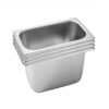 SOGA 4X Gastronorm GN Pan Full Size 1/3 GN Pan 20cm Deep Stainless Steel Tray, Home & Living>Kitchen & Dining>Bakeware>Baking Trays, , , , ,  - NZ DEPOT 1
