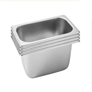 Buy SOGA 4X Gastronorm GN Pan Full Size 1/3 GN Pan 20cm Deep Stainless Steel Tray Online - Home & Living/Kitchen & Dining/Bakeware/Baking Trays - 1 - NZ Depot Free Shipping