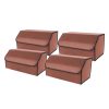 SOGA 4X Leather Car Boot Collapsible Foldable Trunk Cargo Organizer Portable Storage Box Coffee Large, Garden, Tools & Hardware>Automotive Parts & Accessories>Accessories & Car Care>Interior Accessories, , , , ,  - NZ DEPOT 1