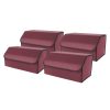 SOGA 4X Leather Car Boot Collapsible Foldable Trunk Cargo Organizer Portable Storage Box Red Large, Garden, Tools & Hardware>Automotive Parts & Accessories>Accessories & Car Care>Interior Accessories, , , , ,  - NZ DEPOT 1