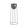 SOGA 50cm Round Wire Metal Flower Pot Stand with Black Flowerpot Holder Rack Display, Home & Living>Home Decor>Indoor Pots, Planters and Plant Stands, , , , ,  - NZ DEPOT 1