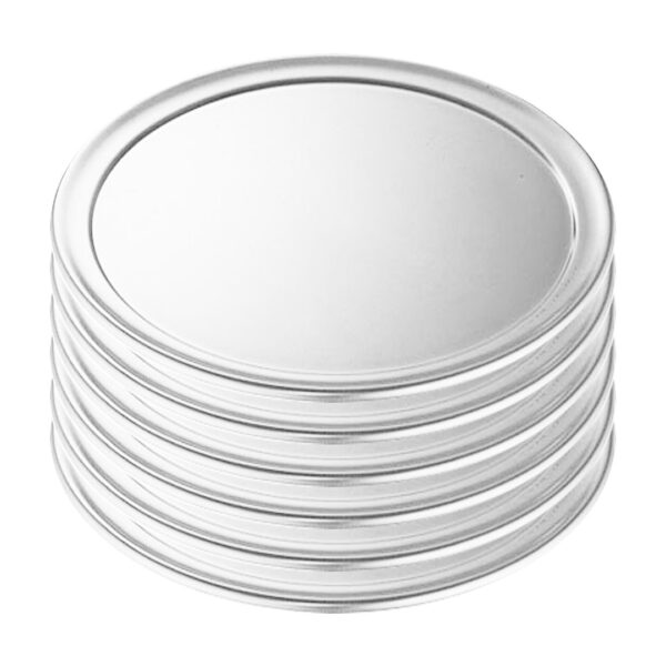 SOGA 6X 8-inch Round Aluminum Steel Pizza Tray Home Oven Baking Plate Pan, Home & Living, Kitchen & Dining, Kitchen Tools & Utensils, Pasta & Pizza Tools, ,  - NZ DEPOT 1
