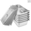 SOGA 6X Gastronorm GN Pan Full Size 1/1 GN Pan 15cm Deep Stainless Steel Tray With Lid, Home & Living>Kitchen & Dining>Bakeware>Baking Trays, , , , ,  - NZ DEPOT 1