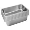 SOGA 6X Gastronorm GN Pan Full Size 1/1 GN Pan 20cm Deep Stainless Steel Tray, Home & Living>Kitchen & Dining>Bakeware>Baking Trays, , , , ,  - NZ DEPOT 1