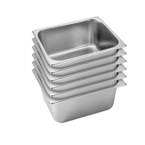 SOGA 6X Gastronorm GN Pan Full Size 1/2 GN Pan 15cm Deep Stainless Steel Tray, Home & Living, Kitchen & Dining, Bakeware, Baking Trays, ,  - NZ DEPOT 1