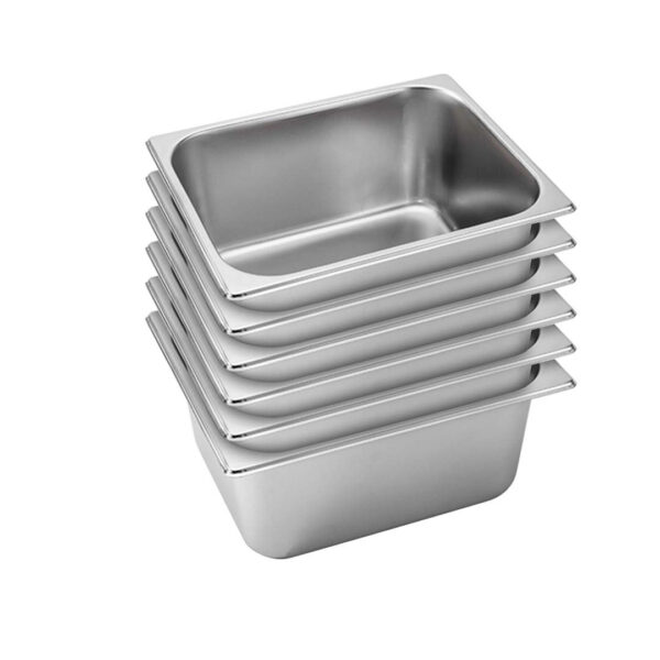 Soga 6X Gastronorm Gn Pan Full Size 1/2 Gn Pan 15Cm Deep Stainless Steel Tray, Home &Amp; Living, Kitchen &Amp; Dining, Bakeware, Baking Trays, ,  - Nz Depot 1