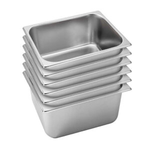 SOGA 6X Gastronorm GN Pan Full Size 1/2 GN Pan 20cm Deep Stainless Steel Tray, Home & Living, Kitchen & Dining, Bakeware, Baking Trays, ,  - NZ DEPOT 1