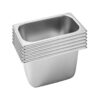 SOGA 6X Gastronorm GN Pan Full Size 1/3 GN Pan 20cm Deep Stainless Steel Tray, Home & Living>Kitchen & Dining>Bakeware>Baking Trays, , , , ,  - NZ DEPOT 1