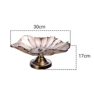 SOGA Bronze Tulip Crystal Glass Fruit Bowl Candy Holder Countertop Dessert Serving Basket Decor, Kitchenware, Food Preperation, Food Prep, Cleaning & Organising, ,  - NZ DEPOT 2