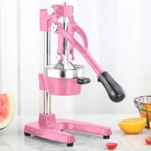 Buy SOGA Commercial Manual Juicer Hand Press Juice Extractor Squeezer Orange Citrus Pink Online - electronics & appliances > appliances > small kitchen appliances > coffee machines & beverages > juicers - 2 - NZ Depot Free Shipping