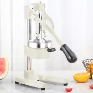 Buy SOGA Commercial Manual Juicer Hand Press Juice Extractor Squeezer Orange Citrus White Online - electronics & appliances > appliances > small kitchen appliances > coffee machines & beverages > juicers - 2 - NZ Depot Free Shipping