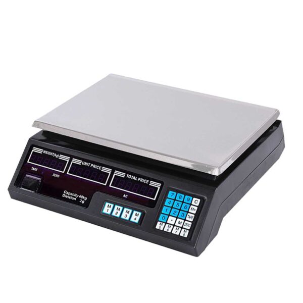 SOGA Digital Commercial Kitchen Scales Shop Electronic Weight Scale Food 40kg/5g, home & living, kitchen & dining, kitchen tools & utensils, kitchen scales, ,  - NZ DEPOT 1