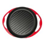 SOGA Enamel Porcelain 26cm Cast Iron Frying Pan Skillet Non-stick Coating Steak Sizzle Platter, Home & Living, Kitchen & Dining, Cookware, Griddles & Grill Pans, ,  - NZ DEPOT 1