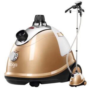 SOGA Garment Steamer Portable Cleaner Steam Iron Gold, Electronics & Appliances, Appliances, Small Home Appliances, Irons & Steam Stations, Garment Steamers,  - NZ DEPOT 1