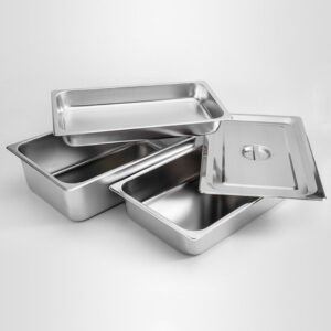 SOGA Gastronorm GN Pan Full Size 1/1 GN Pan 10cm Deep Stainless Steel Tray, Home & Living, Kitchen & Dining, Bakeware, Baking Trays, ,  - NZ DEPOT 2