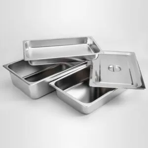 Buy SOGA Gastronorm GN Pan Full Size 1/1 GN Pan 10cm Deep Stainless Steel Tray Online - Home & Living/Kitchen & Dining/Bakeware/Baking Trays - 2 - NZ Depot Free Shipping