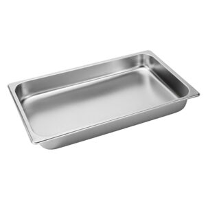 SOGA Gastronorm GN Pan Full Size 1/1 GN Pan 6.5cm Deep Stainless Steel Tray, Home & Living, Kitchen & Dining, Bakeware, Baking Trays, ,  - NZ DEPOT 1