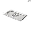 SOGA Gastronorm GN Pan Lid Full Size 1/3 Stainless Steel Tray Top Cover, Home & Living>Kitchen & Dining>Bakeware>Baking Trays, , , , ,  - NZ DEPOT 1
