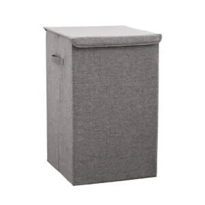 Buy SOGA Grey Large Collapsible Laundry Hamper Storage Box Foldable Canvas Basket Home Organiser Decor Online - Furniture/Storage & Shelving/Home Storage - 1 - NZ Depot Free Shipping