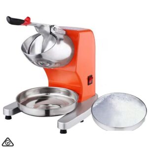 SOGA Ice Shaver Electric Stainless Steel Ice Crusher Slicer Machine Commercial Orange, Electronics & Appliances, Appliances, Small Kitchen Appliances, Specialty Appliances, Ice Maker, sandwich presses & grills - NZ DEPOT 1