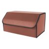SOGA Leather Car Boot Collapsible Foldable Trunk Cargo Organizer Portable Storage Box Coffee Large, Garden, Tools & Hardware>Automotive Parts & Accessories>Accessories & Car Care>Interior Accessories, , , , ,  - NZ DEPOT 1