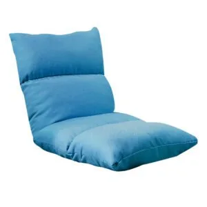 Buy SOGA Lounge Floor Recliner Adjustable Lazy Sofa Bed Folding Game Chair Blue Online - Furniture/Living Room Furniture/Occasional Chairs - 1 - NZ Depot Free Shipping