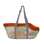 SOGA Orange Pet Carrier Bag Breathable Net Mesh Tote Pouch Dog Cat Travel Essentials, Pet Supplies>Dogs>Carriers & Travel Products, , , , ,  - NZ DEPOT 1