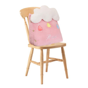 SOGA Pink Cute Rain Cloud Cushion Soft Leaning Lumbar Wedge Pillow Bedside Plush Home Decor, Furniture, Living Room Furniture, Occasional Chairs, , ,  - NZ DEPOT 1