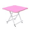 SOGA Pink Minimalist Cat Ear Folding Table Indoor Outdoor Portable Stall Desk Home Decor, Furniture>Living Room Furniture>Tables, , , , ,  - NZ DEPOT 1