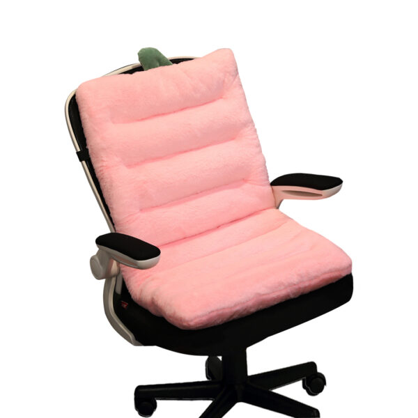 Soga Pink One Piece Strawberry Cushion Office Sedentary Butt Mat Back Waist Chair Support Home Decor, Furniture, Living Room Furniture, Occasional Chairs, , ,  - Nz Depot 1